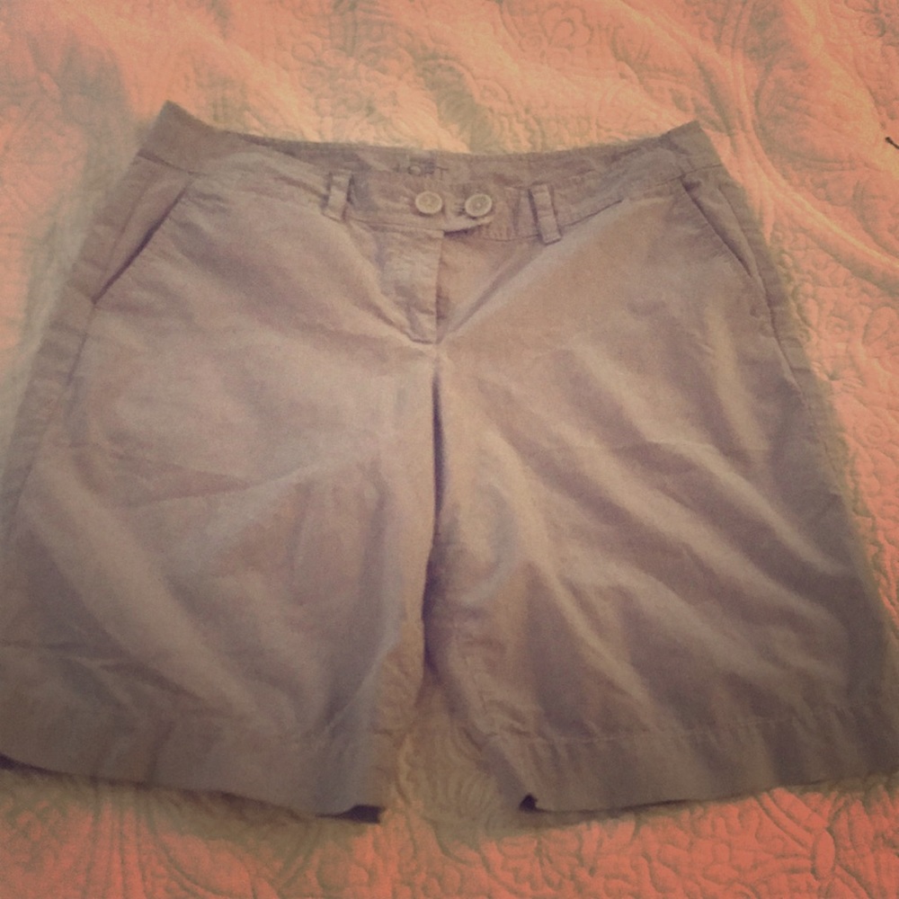 Women’s Ann Taylor Striped Shorts, Size 8